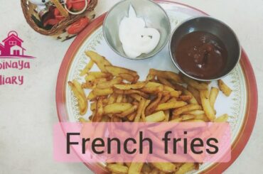 French fries recipe/potato fries recipe in tamil/snack recipe