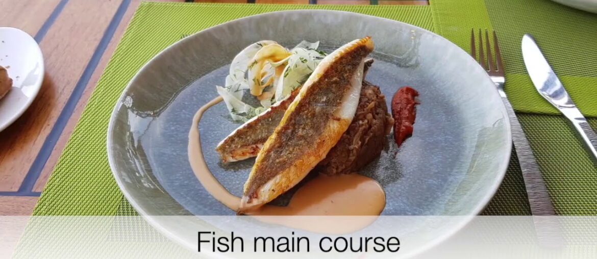 Cote d' Azure dining experience in the gourmet restaurant La Rastègue in Bormes-les-Mimosas France