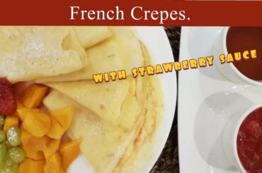 Crepes Recipe| Kids Favourite Breakfast Recipe| French Crepes Recipe by NiMu’s Kitchen| FHD