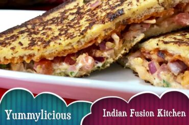 Spicy Masala Toast Recipe | French Toast  | American Indian Fusion|Dhaba Style Nashta |Egg Dish