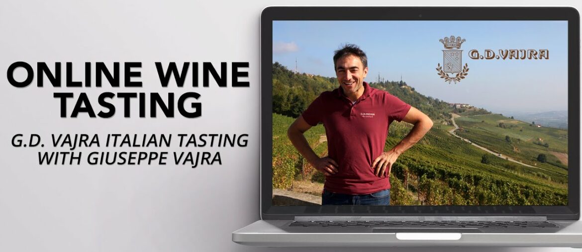 Online Tasting - G.D. Vajra Italian Wine Tasting with Giuseppe Vajra