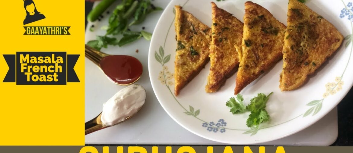 Masala French Toast in Tamil | Simple Easy Breakfast Recipe | Egg Bread | How to make Masala Bread