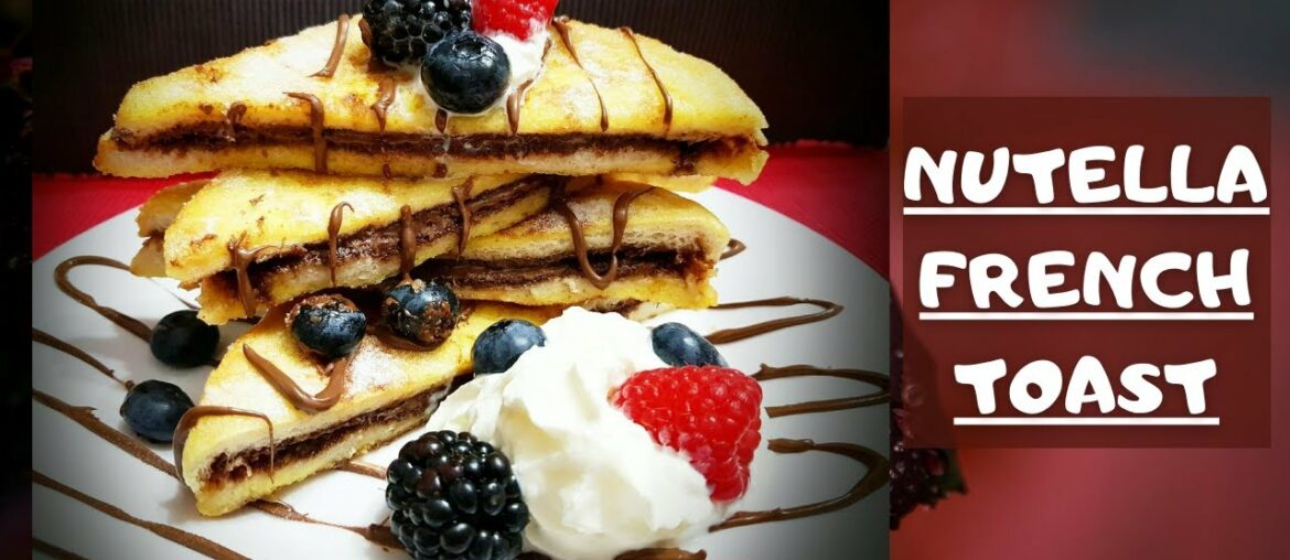 Nutella French Toast | Easy Breakfast Recipe | Breakfast Ideas | The Cooking Melody | Nutella French Toast | Easy Breakfast Recipe | Breakfast Ideas | The Cooking Melody |