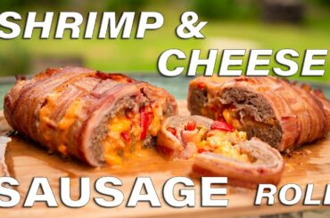 Smoked Shrimp & Cheese Sausage Roll