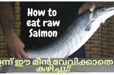 Salmon tartare | salmon fish recipe malayalam | french recipes in malayalam