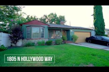 1805 N Hollywood Way marketing by Raquel Magro Real Estate Resource Team