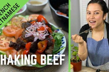 Restaurant Style Shaking Beef at Home (Bo Luc Lac) | French Vietnamese Recipe
