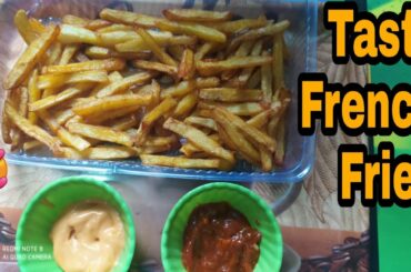 Crispy french fries recipe at home in hindi | Homemade french fries | Restaurant style french fries