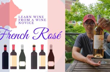A Wine Novice Tasting a French Rosé