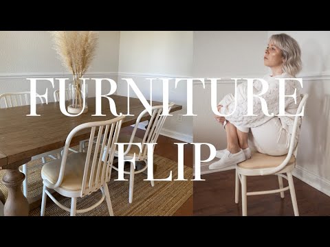 Furniture Flip | Chalk Painted Vintage Dining Chairs Furniture Flip | Chalk Painted Vintage Dining Chairs
