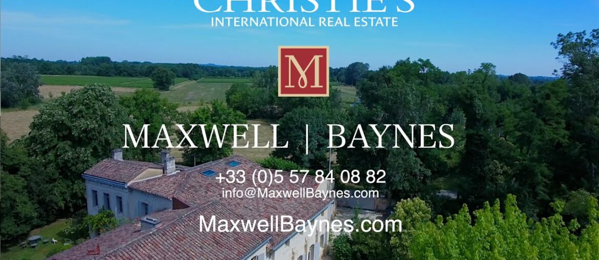 Remarkable luxury property for sale near Saint Emilion, France | Maxwell-Baynes ref: MB1013 Remarkable luxury property for sale near Saint Emilion, France | Maxwell-Baynes ref: MB1013