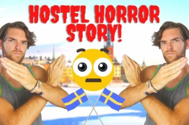 MY WORST HOSTEL EXPERIENCE😱 | Stockholm, Sweden | Cheap Travel in Europe | American Expat in France
