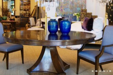 Villiers Dining Table & Brunello Dining Chairs | Ebanista