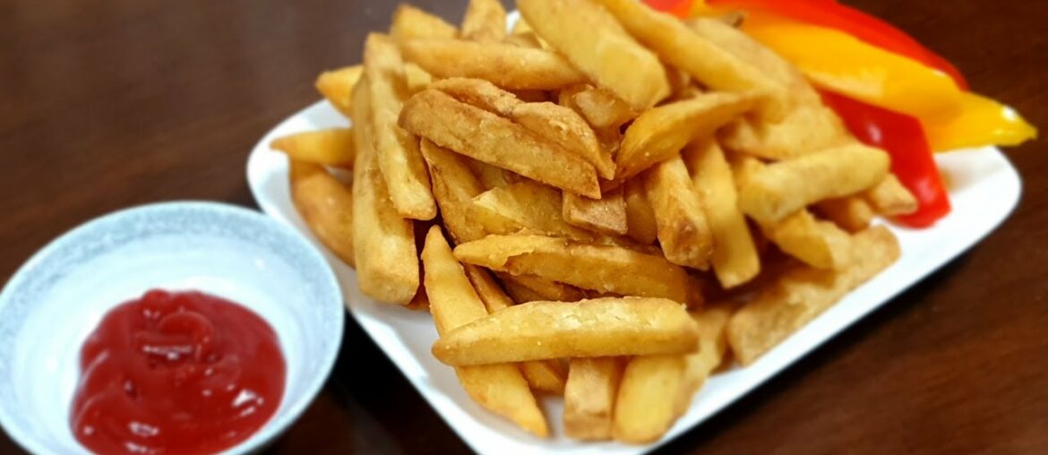 Crispy French fries recipe / Homemade crispy fries recipe / Restaurant style french🍟