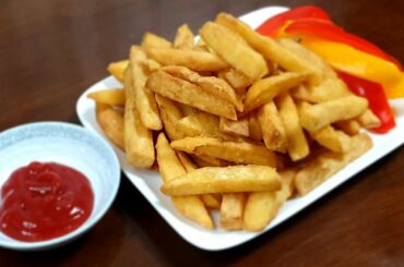 Crispy French fries recipe / Homemade crispy fries recipe / Restaurant style french🍟
