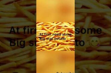 Pochu & Sucho|make some French fry|easy recipe|try this