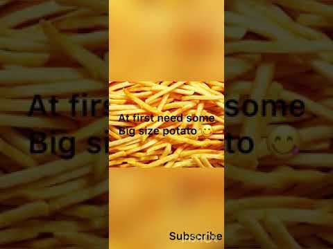 Pochu & Sucho|make some French fry|easy recipe|try this Pochu & Sucho|make some French fry|easy recipe|try this