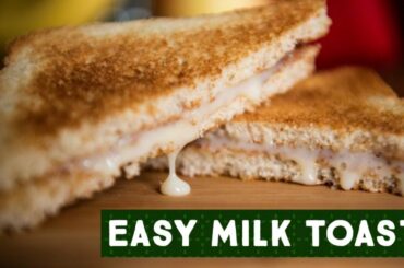 Bread Toast | Simple Milk Toast Recipe | Bread,Butter, Sugar, Milk | Tadka The Indian Rasoi