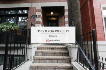 3535 N Reta Avenue 3 | Chicago, IL 60657