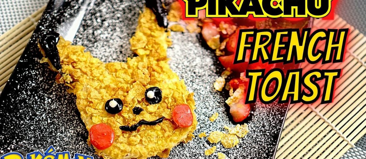 Pikachu Crispy French Toast Recipe Pikachu Crispy French Toast Recipe