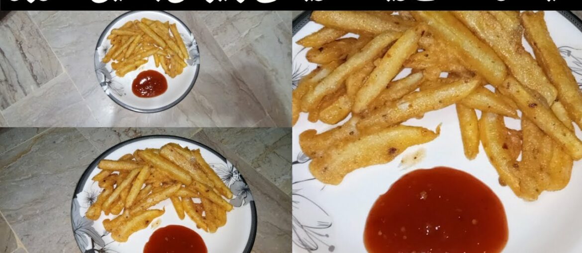 ||Crispy MacDonald's French Fries || Crunchy  Finger Chips Recipe by||Noor's Kitchen & Fashion Tips