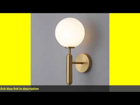 ✅Modern glass ball wall lights gold black dining room bathroom bedroom ✅Modern glass ball wall lights gold black dining room bathroom bedroom