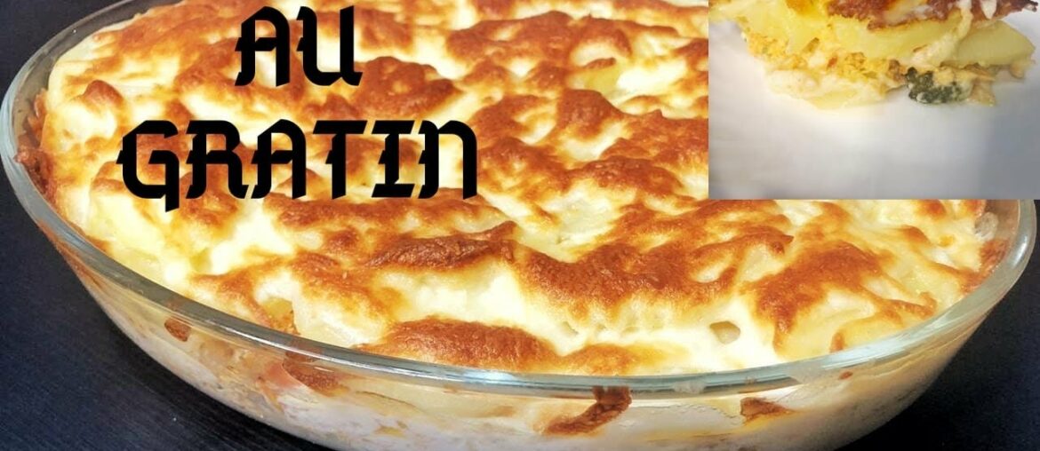 Au Gratin | Simple French Dish | au gratin recipe #augratinwithchicken | How to make au gratin