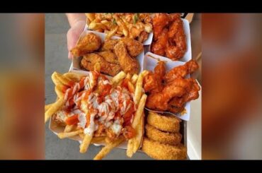 Home-made French Fries with Cheese Sauce Recipe |