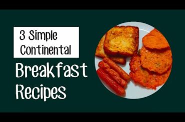 Easy Continental Breakfast Recipes | Hash Brown, French Toast, Chocolate Coffee | Life of Tang