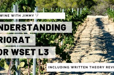 Understanding Priorat for WSET L3 with working written question
