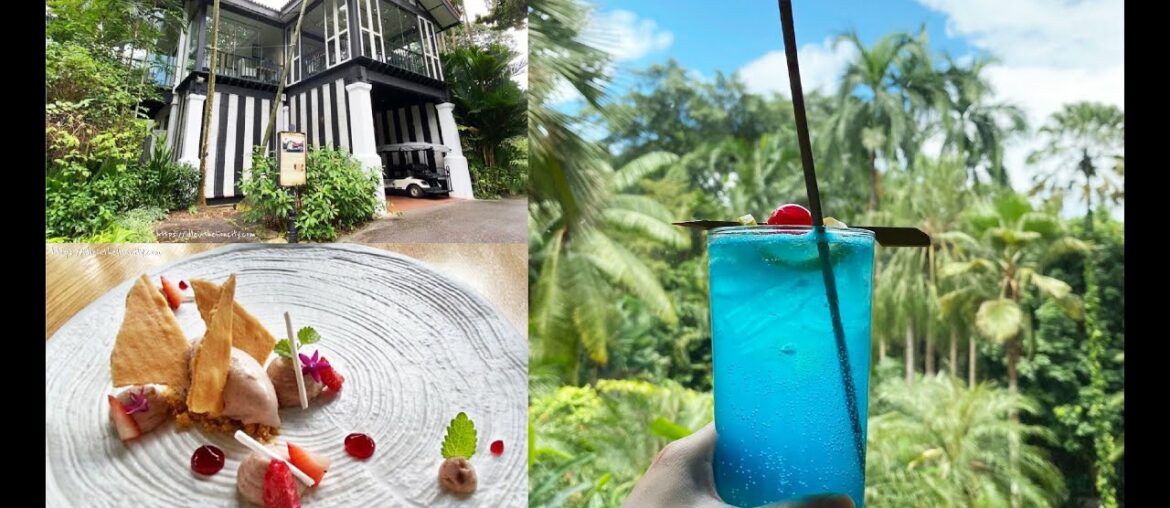 Omakase Lunch @ Corner House - Singapore Botanic Gardens Fine Dining One MICHELIN Star French-Asian