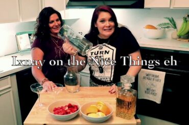 Drink recipe - French toast shots and Mimosa