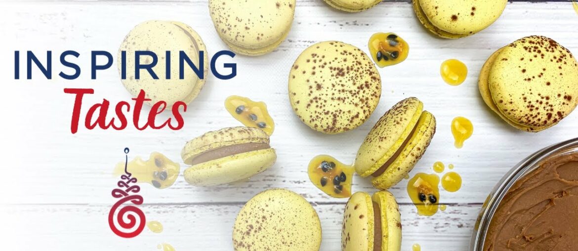 Inspiring Tastes Ep6: How to Make Perfect Passion Fruit French Macarons – Recipe Inspiring Tastes Ep6: How to Make Perfect Passion Fruit French Macarons - Recipe