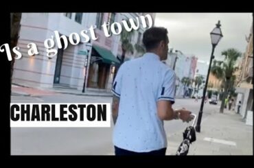 CHARLESTON SC 2020 | where it's a GHOST TOWN | WHERE TO DINE | PET FRIENDLY HOTELS |
