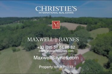 Luxury property for sale in Dordogne, France with guest house and pool. Maxwell-Baynes | KP1033