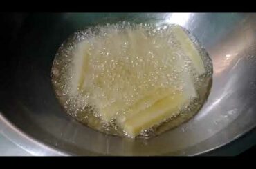 French fries recipe | easy recipe of French fries | crispy and crunchy french fries 😋