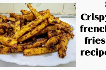 Crispy french fries recipe || french fries kaise banaye || how to make french fries in hindi