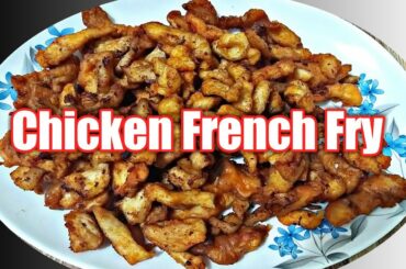 Crispy Chicken Fries  | Chicken French Fries Malayalam Recipe | Nilambur Taste