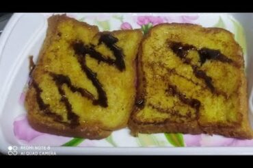 Eggless French toast recipe/ bread recipe/ easy breakfast recipes