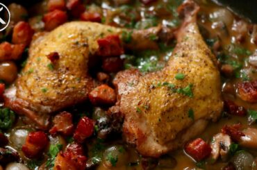 Coq Au Vin | Keto Chicken Recipe | Chicken in Red Wine