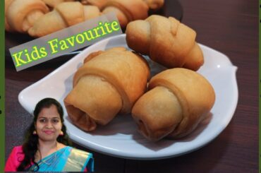 French evening snacks /Quick and easy Croissant recipe / professional way of making Croissant