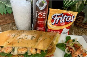 The Best Po Boy Sandwich with Fried Green Tomatoes