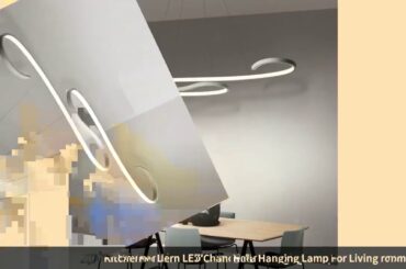 ☑Kitchen Modern LED Chandelier Hanging Lamp For Living room Dining room