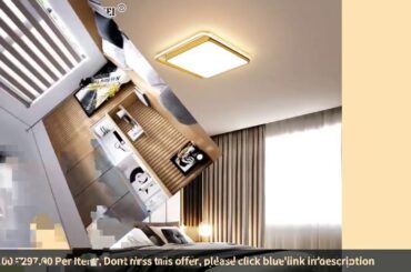 ✓Dimmable Chandeliers Lights Living Bedroom Dining Kitchen Study Room