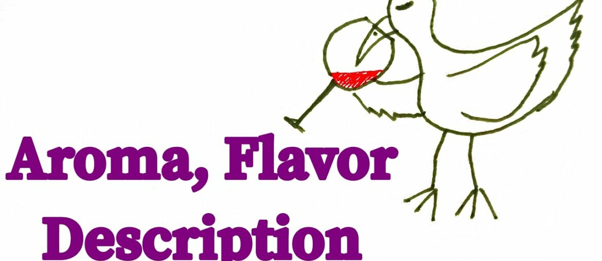 Let's LEARN the LANGUAGE of WINE / Aroma, Flavor description of wine