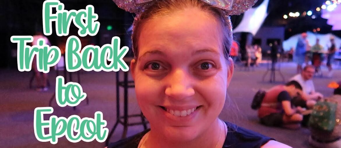 First Trip Back to Epcot | A Taste of Epcot's Food and Wine Festival and Social Distancing