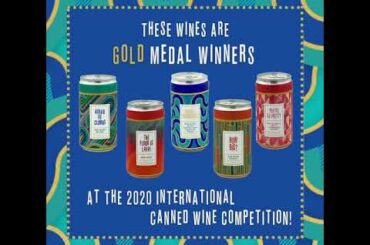 Gold Medal Winners at the International Canned Wine Competition!