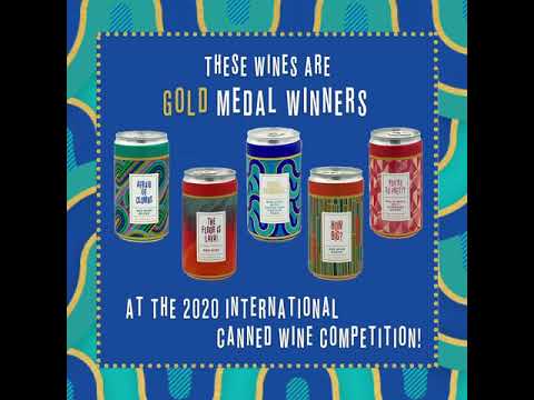 Gold Medal Winners at the International Canned Wine Competition! Gold Medal Winners at the International Canned Wine Competition!