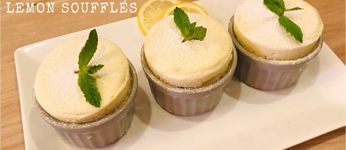 How to Make Lemon Soufflé | French Soufflé recipe |♡In The Food Mood♡