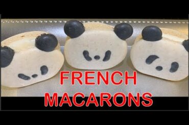 Panda French Macarons / French Macaron Recipe